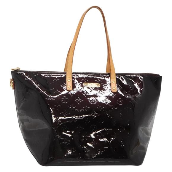 LOUIS VUITTON Monogram Vernis Bellevue GM Tote Bag Amarante M93589 - Picture 1 of 16